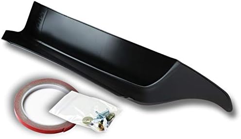 4PCS Front + Rear Bumper Lip Kit fit for compatible with 2013-2015 Honda Accord Sedan, HFP-Style Splitter Trim Protection Spoiler, Air-Dam-Chin-Diffuser (Unpainted Matt Black)