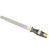 8-Inch T12 Carbon Steel File, Medium Cut, Hardeness HRC65, for Filing Soft Metal, Alumnium, Tin, ...