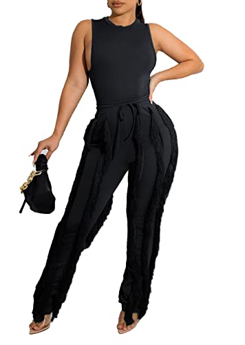 Image of Vakkest Women's 2 Piece Outfits Track Suits Lips Print Short Sleeve T Shirt Workout Plus Size Jumpsuit Shorts Activewear