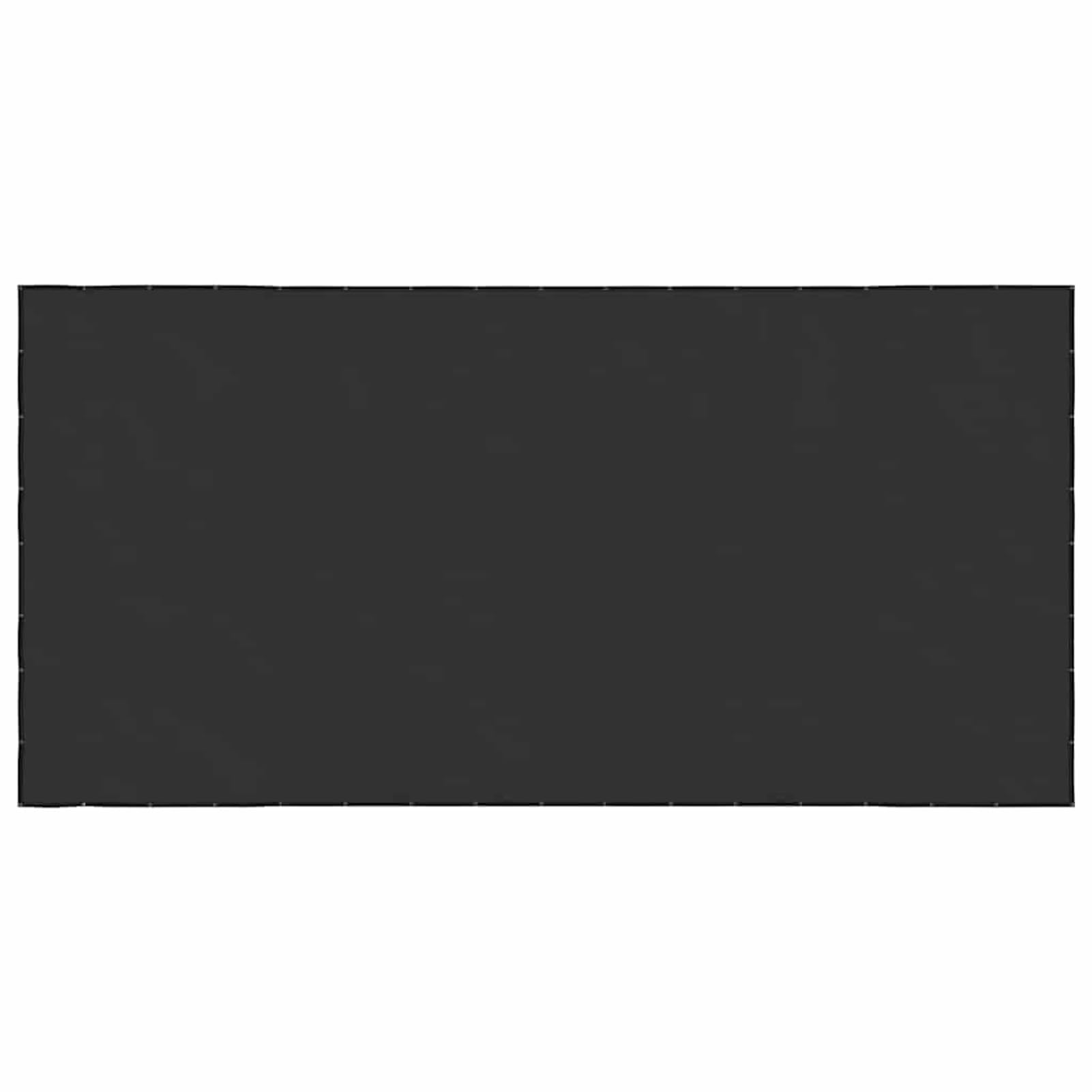 Container-Abdecknetz, LKW-Planen-Netz, 4 x 8 m, Schwarz, HDPE 160 g/m², feinmaschig, mit Messingösen, UV-beständig, für Ladungssicherung im Container 145004