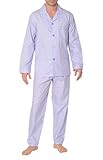 [Pijama de hombre premium largo clásico de tela popelín de entretiempo para todo el año] El regalo perfecto de caballero. Pruebe nuestra edición premium y compruebe la máxima calidad para usted de regalo a sus seres queridos. Escoja tradición y estilo. 60 años y tres generaciones nos respaldan.