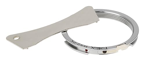 Fotodiox Pro Lens Mount Adapter - Compatible with M42 Screw Mount Lenses to fit Pentax K (PK) Mount Cameras w/Infinity Focus