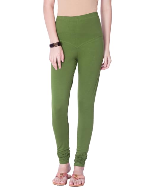 dollar Missy Women's Cotton Four Way Stretchable Churidar Leggings-picture-39