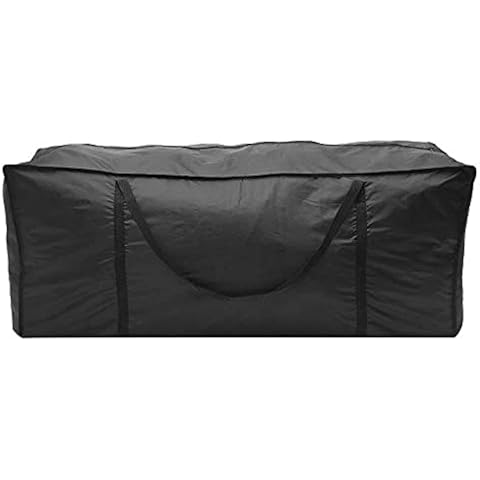 Garden Furniture Cushion Storage Bag Large 173cm Outdoor Seat Cushion Carrying Bag Waterproof With Zipper Handles for Christmas Tree Storage Cover