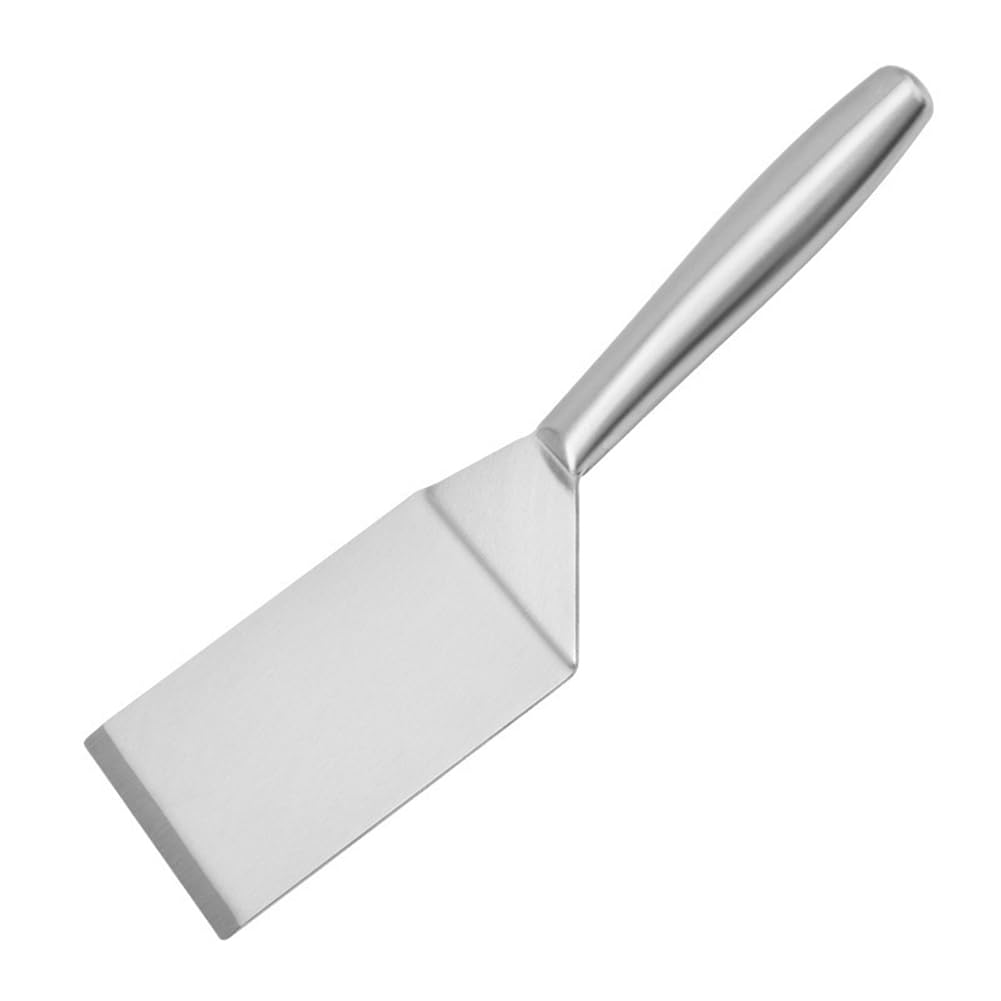 CTRLZS Stainless Steel Spatula Flat Spatula Large Fish Turner Grill Barbeque Turner Griddle Scraper Steak Spatula Pancake A