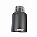 Produktbild Auspuffblende Auspuffblende Auspuff Auspuffblende Turbo Whistle Auspuff Für Auto Auspuff Schalldämpfer Universalauspuff Auspuffteile Auto Schalldämpfer Auspuffblende matte,curl b