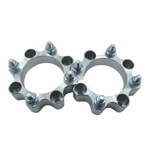 KGVBZBR Entretoises en Aluminium forgé for VTT 4x110, écrous M10 x 1,25 de 35 mm, compatibles avec Les VTT HD CF