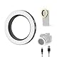 SMALLRIG Vibe P30 67mm Ring LED Videoleuchte, Zweifarbiges Licht in Pulvergröße mit Hohem CRI ≥90, Kompatibel mit 67mm Telefonhalterungen/Hüllen/Objektiven, für die Erstellung von Lnhalten - 4873