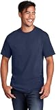 Port & Company Core Cotton DTG Tee Shirt | Pretreated Shirt for DTG Printers | PC54DTG, Navy, 3X-Large