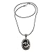NOVICA Artisan Onyx Pendant Necklace Bird Themed and Sterling Silver from India Black Indonesia Nature Animal Floral Leaf Tree Birthstone [19.75 in L 2 mm W Pendant(s) 2.6 in H x 1.4 in W x 0.3 in D]