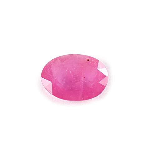 Rubis chauffés ovales 2.8ct d'exception pour bague de haute joaillerie