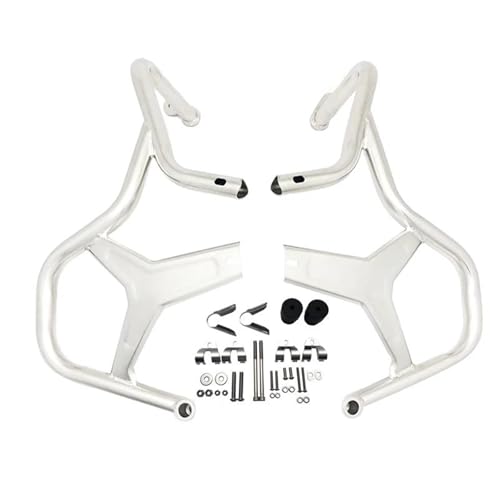 Extension de crash bar BMW R1200GSA finition premium acier inoxydable