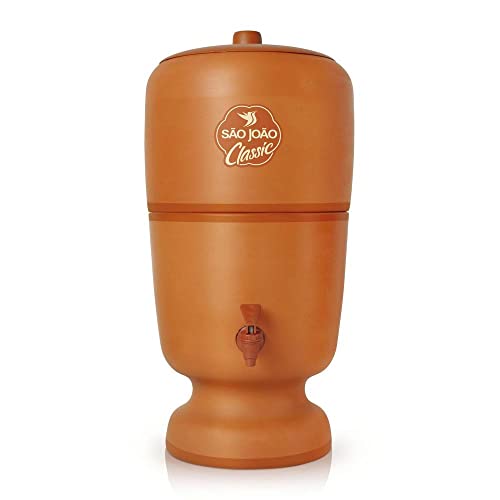 Filtro de Água de Barro Classic São João com Vela e Boia 5 Litros