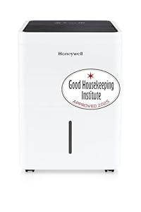 Honeywell 12L/Day Dehumidifier For Home With Digital Display, Lowest Running Cost In Market, Dehumidifiers For Drying Clothes, 24Hr Timer, Washable Dust Filter, 2.5L Water Tank
