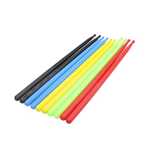 Baquetas de Nylon Ligero para Batería Color Negro miniatura 1
