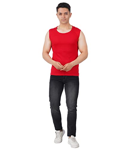 Image of Modern Men's Premium Cotton Gym Vest (S - XXL) (4 Colors Available)