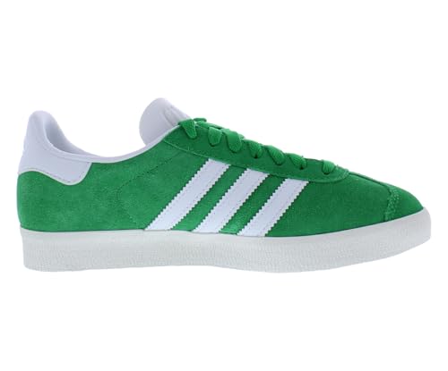 Image of adidas Gazelle Mens Shoes Size 5, Color: Green /Cloud White-Green