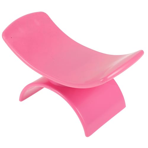 TOGEVAL ネイルアートハンドピロー ネイルテック用肘置き ネイルアームレスト マニ 用アームレスト ネイルテック用のU字型アームレスト ネイルハンドレストスタンド プラスチック Rosy