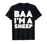 Baa I'm A Sheep T-Shirt Costume Shirt T-Shirt