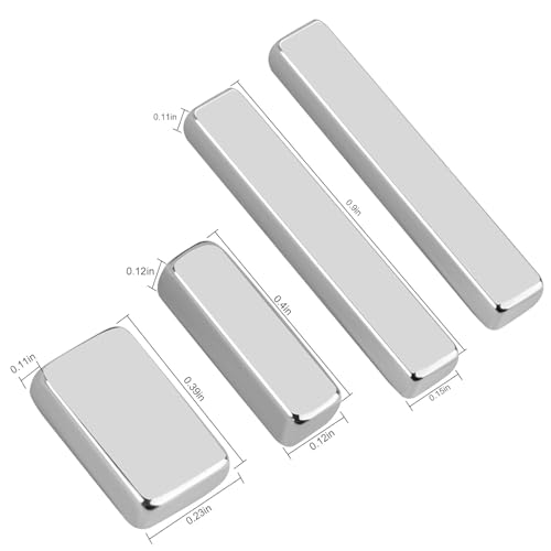 Image of THR3E STROKES Mini Nail Magnet Set, 4-PC Assembled Cat Eye Gel Nail Polish Magnet Tool for Cat Eye Nail Art Salon or Nail Art Lovers (4PCS MINI MAGNET)