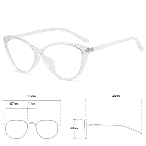 Cat Eye Nearsighted Glasses Distance Glasses Womens Shortsighted Glasses2