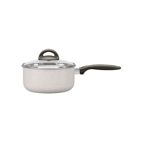 Brinox - Panela com Tampa 18X9Cm 1,9L Ceramic Life Suprema - Vanilla