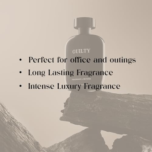 Image of Fragrance & Beyond Ombre Eau de Parfum & Guilty Eau de Parfum for Men (100ml) - French Luxury Blend with Citrus, Lavender & Amber | Intense Long Lasting Scent | Best Gift for Men