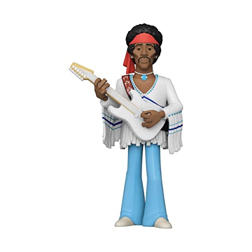 Funko Vinyl Gold 5': Jimi Hendrix - Figura de Acción de Vinilo Coleccionable - Idea de Regalo de Cumpleaños- Mercancia Oficial - Juguete Ideal para Music Fans - para Su Colección y Exhibir