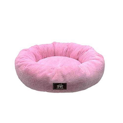 Fábrica Pet Cama Nuvem Pelucia Rosa - P