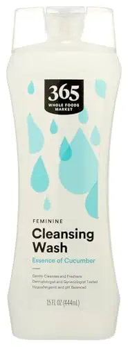 Feminine Cleansing Wash, Essence of Cucumber, 15 Fl Oz