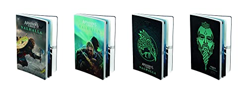 Hamelin - 1 Agenda Journalier Assassin's Creed Valhalla - Août 2022 à Juillet 2023 - 12 x 17 cm - 4 Visuels Aléatoires