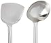 Fox Run Spatula & Ladle Wok Tool Set, 16.5-17.5 inches, Stainless Steel