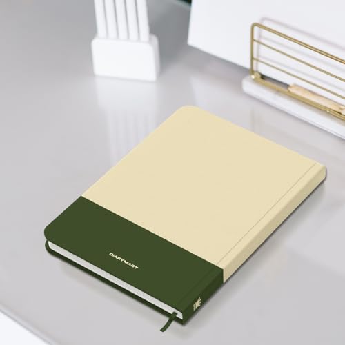 Image of A5 Size Hard Bound 1 Day To A Page Format New Year Executive Daily Planner 2026 Diary with Month Cut Index and Bookmark I Diary 2026 For Girls Women I 344 Pages I 21x15 Cm