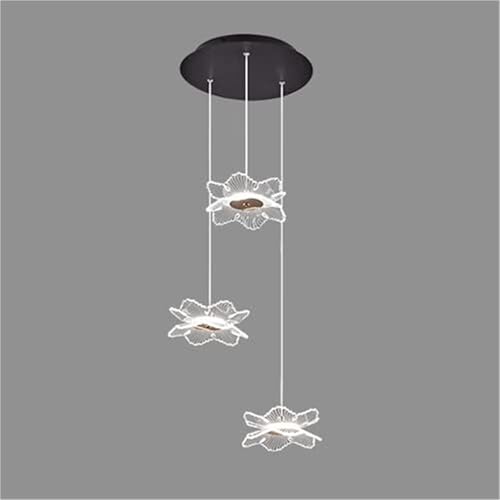 Chandelier nordique acrylique pour éclairer une salle à manger sombre