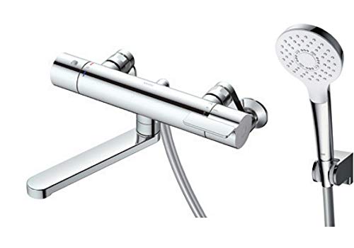 TOTO 浴室用壁付サーモスタット混合水栓 170mm コンフォートウェーブめっき110φ