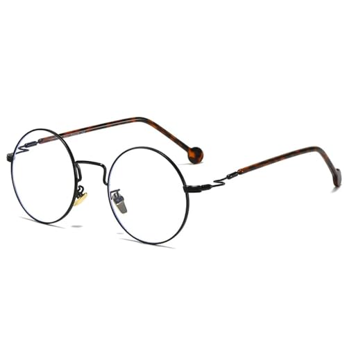 Lunettes rondes rétro en métal MUTYNE monture transparente mixte