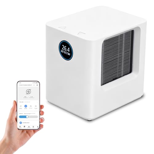 BAOSHISHAN 45L Intelligenter Mini Aquariumkühler mit Konstanttemperatur und Integrierte Pumpe für Aquarien