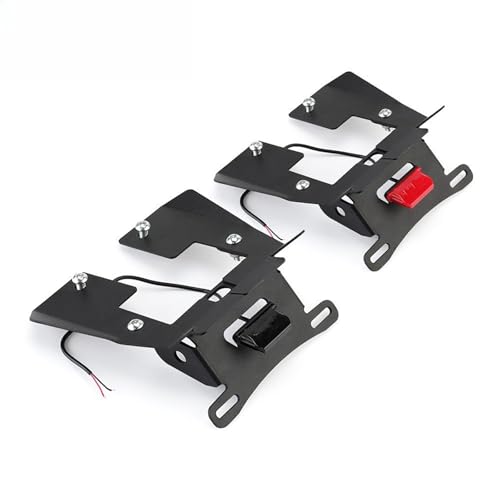 Support de plaque moto avec LED pour MSX Grom 125 et 125SF de 2016 à 2020