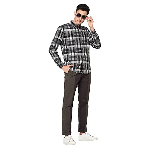 Image of blackberrys Men's Slim Fit Casual Pants