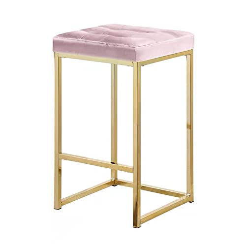 Taburetes Altos de Cocina Rosa Marca Widppsopt
