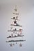 Rayher Escalera de madera decorativa para colgar, árbol de Navidad, natural, 75...