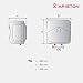 Ariston Blu Evo Rs, termo eléctrico 15 litros, Calentador de agua vertical,...