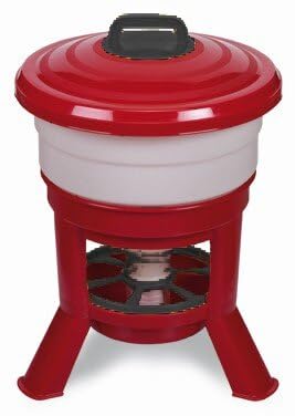 Little Giant® Deluxe Dome Feeder - Large Capacity Poultry Feeder (50 Pounds)