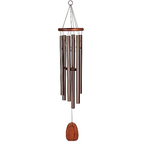 Woodstock Wind Chimes Original Amazing Grace Chime, 40" Bronze Wind Chimes for Outside, Outdoor Decor for Your Patio, Porch, and Garden Cover