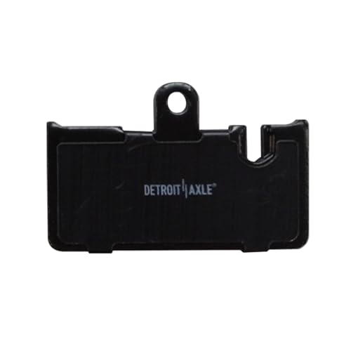 Image of Detroit Axle - Rear Brake Pads for 2001-2006 Lexus LS430 Ceramic Brake Pads w /Hardware 2002 2003 2004 2005 Replacement