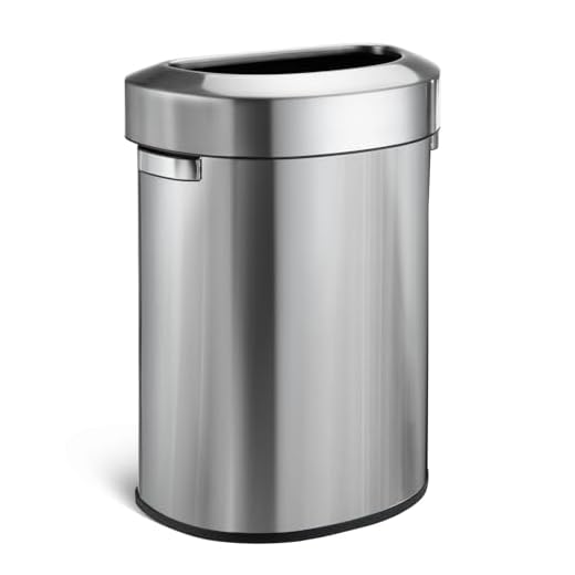 Commercial 18 Gallon Trash Can with Lid