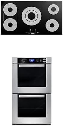 Cosmo 2-Piece Kitchen Package, 36" Electric Cooktop & 30" Double Electric Wall Oven