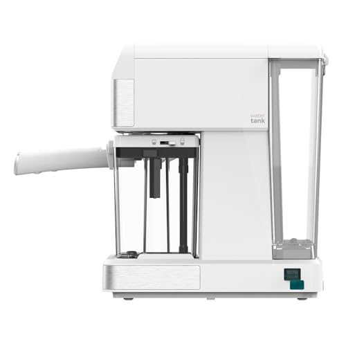 Cecotec Machine à café Semi automatique Power Instant ccino 20 Touch Serie Bianca. 20 bars de Pression 1.4 6 Fonctions Chauffage par Thermoblock Contrôle tactile Réservoir de lait . - vue 4