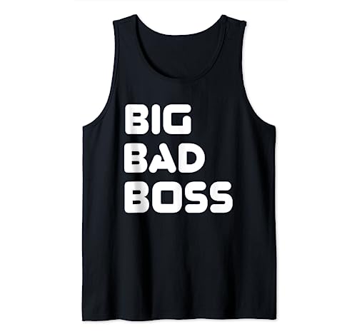 National Boss's Day Theme Big Bad Boss Tank Top