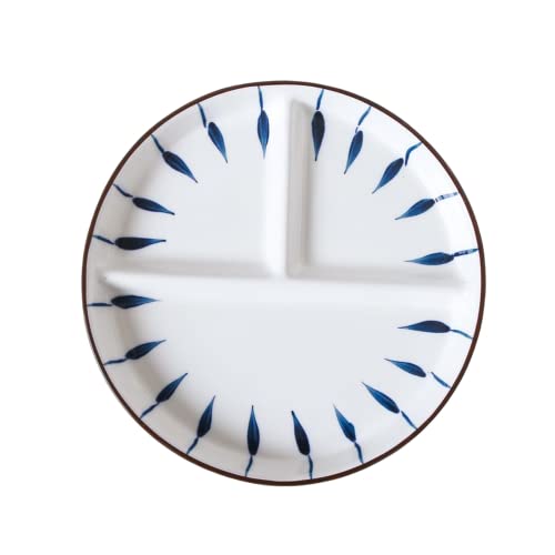 Placas de fondue 4 pieza conjunto Cerámica colorida, ronda 21 cm / 8.2 pulgadas